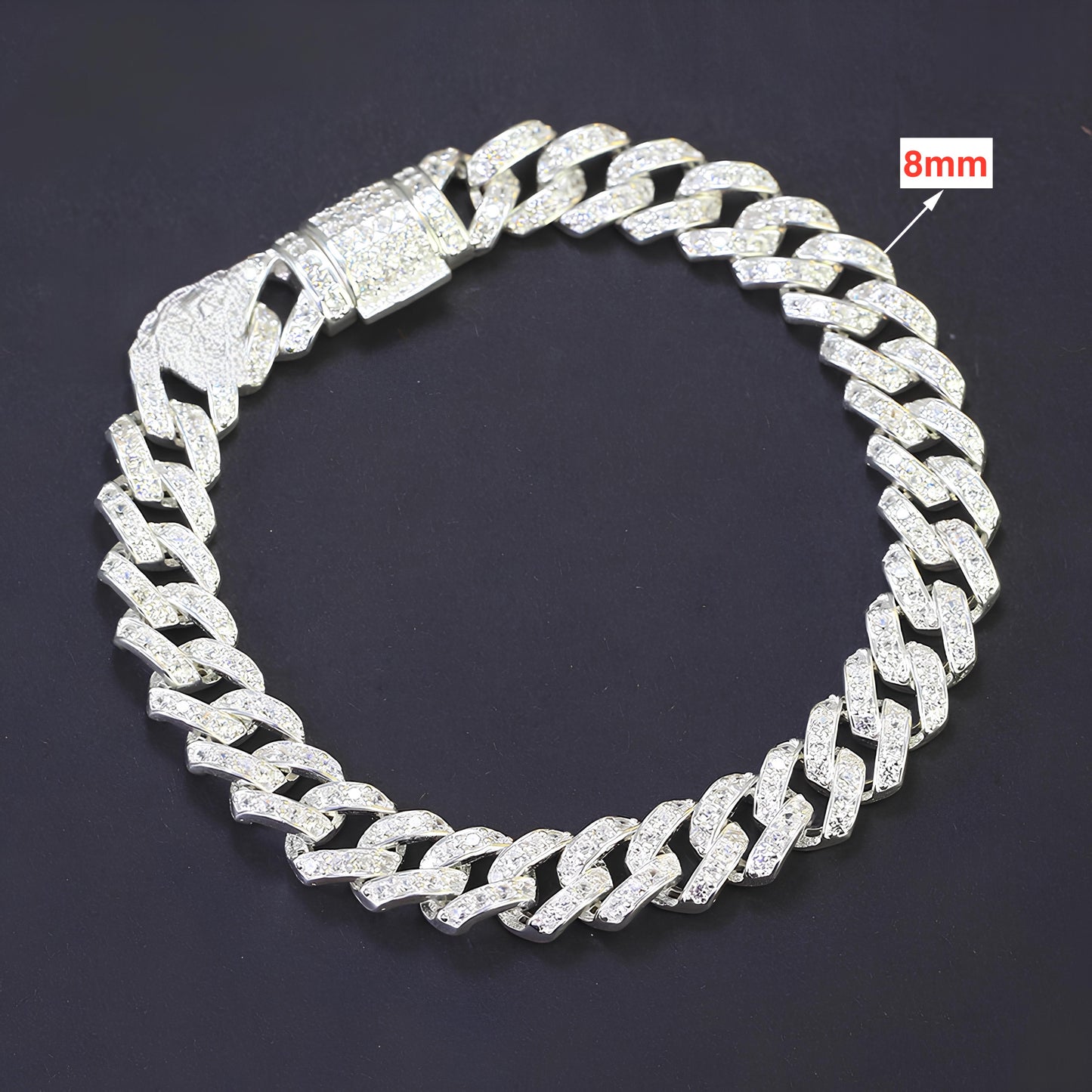 Mens silver bracelets, 925 silver bracelet