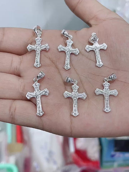 925 sterling silver pendants Men's, Women's Cross